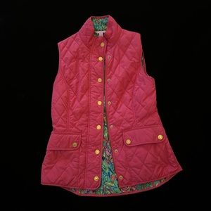 LILLY PULITZER VEST. Like new. XS